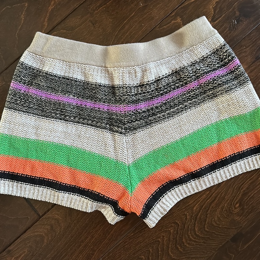 GB girls striped sweater shorts